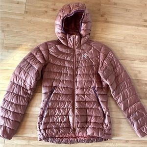 *RARE* Arcteryx Cerium Hoody women’s Rhassoul color- Small